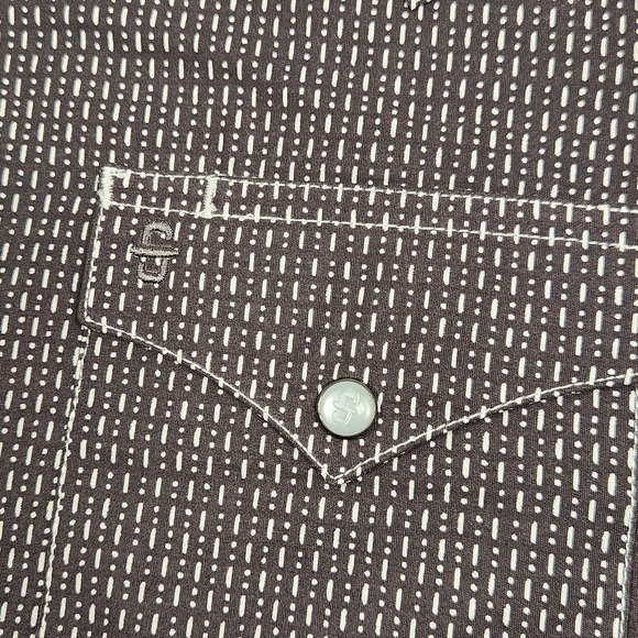 Stetson Shirt Mens 2XL Western Pearl Snap Long Sleeve Cowboy Rodeo - Picture 6 of 11